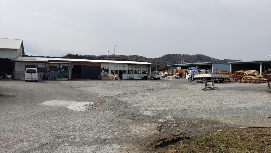 同組合製材工場(事務所移転計画地)