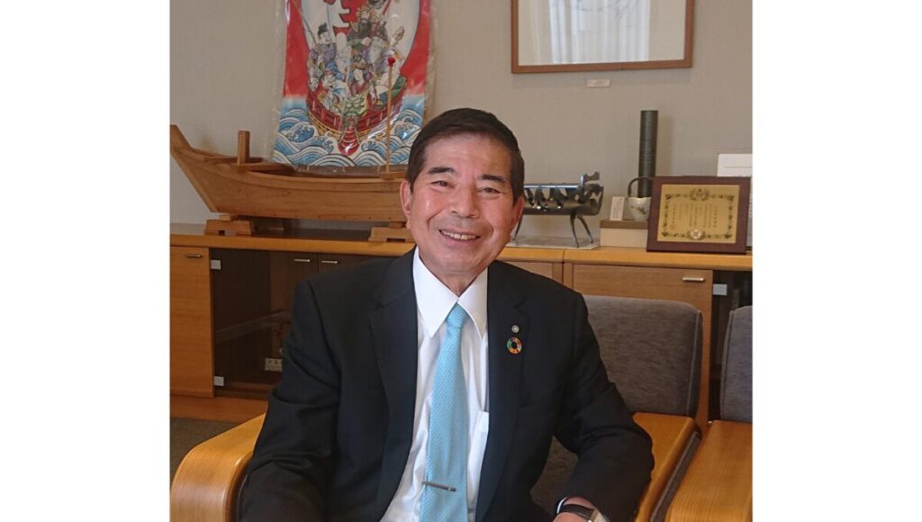 塩田金次郎氏（2023年10月撮影）